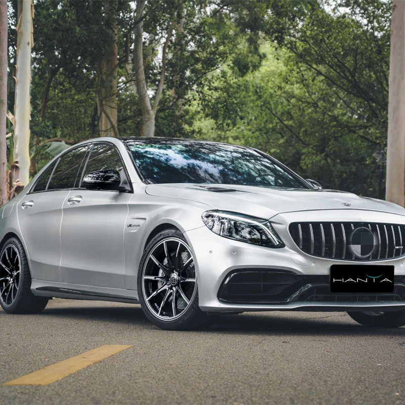 Color Change And Paint Protect Silver Car Body Decoration Ice Film Matte Vinyl Wrap