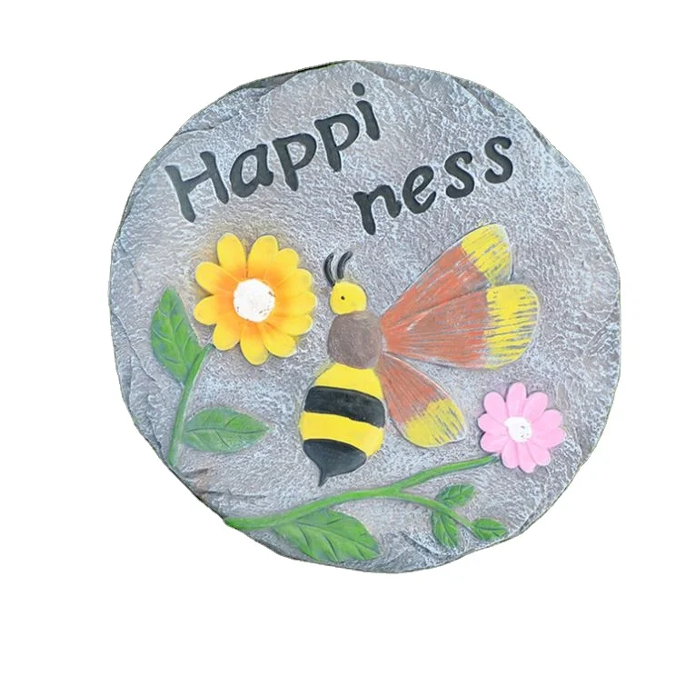 
Resin Garden Outdoor Stepstone Decoration Design Villa Courtyard Anti-skid Jewelry Courtyard 