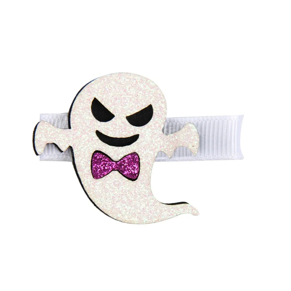 Хит продаж 2 дюйма Хэллоуин банты волосов фестиваль заколки для волос для девочек