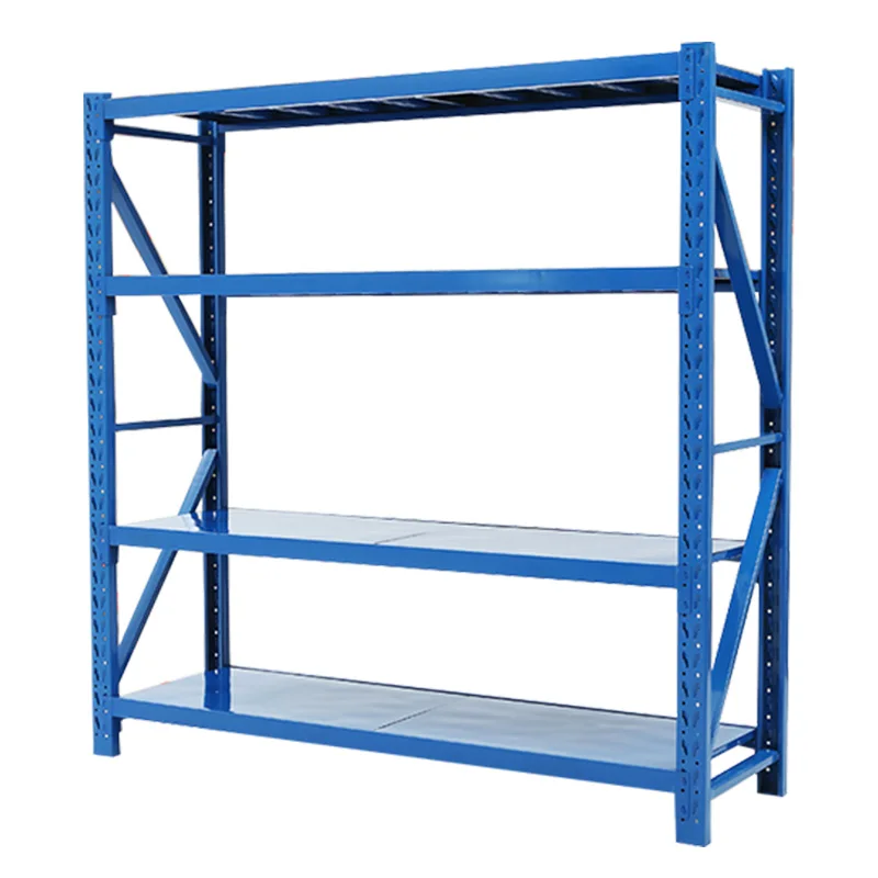 Epoxy Powder Coated galvanized Medium Duty pallet Shelving