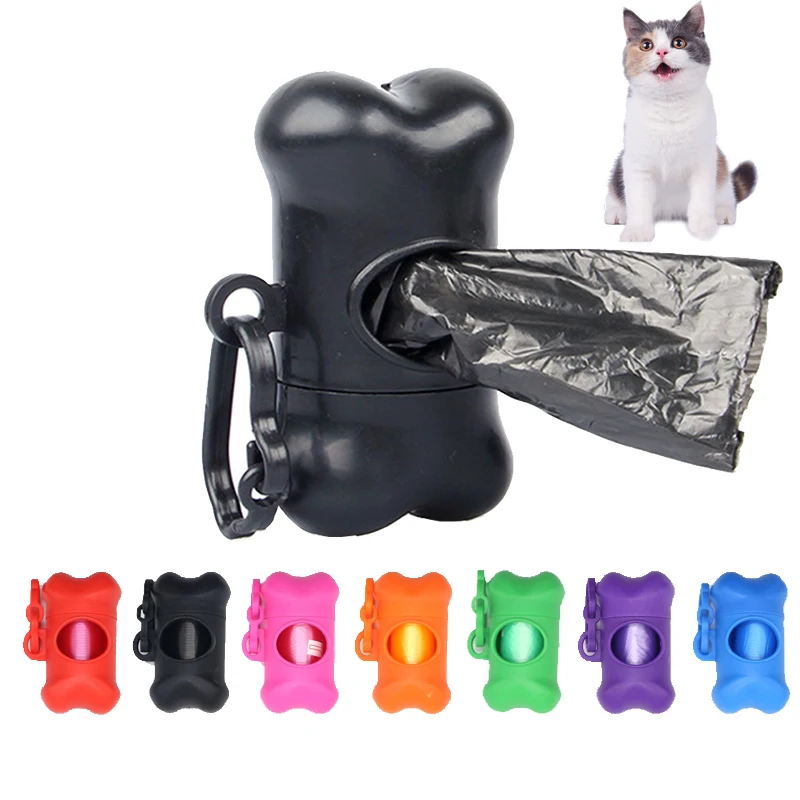 Pet Clean-up Products Garbage Bag Distributor Biodegradable Doggy Dog Poop Waste Bag Collector Dispenser Holder