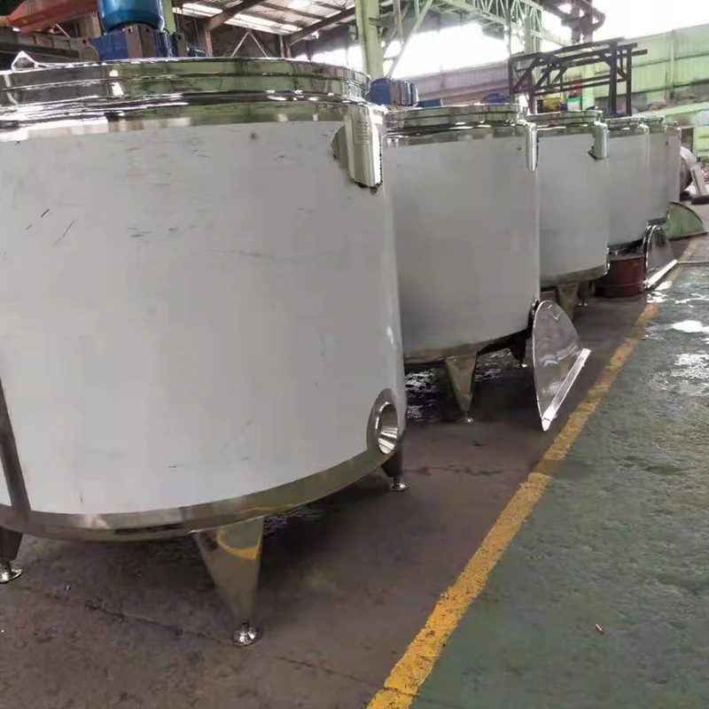 steam jacketed tank stainless steel syrup tank