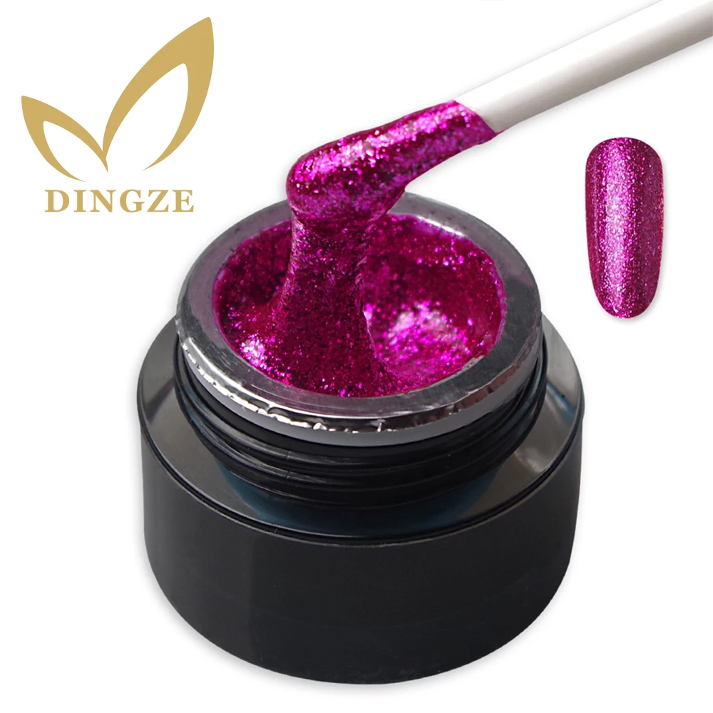 free sample multi color glitter varnish 12ml 15ml no odor GMP ISO platinum gel polish made in DZ China