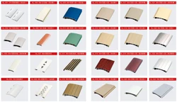 Roller gate for safe and durable aluminum profile