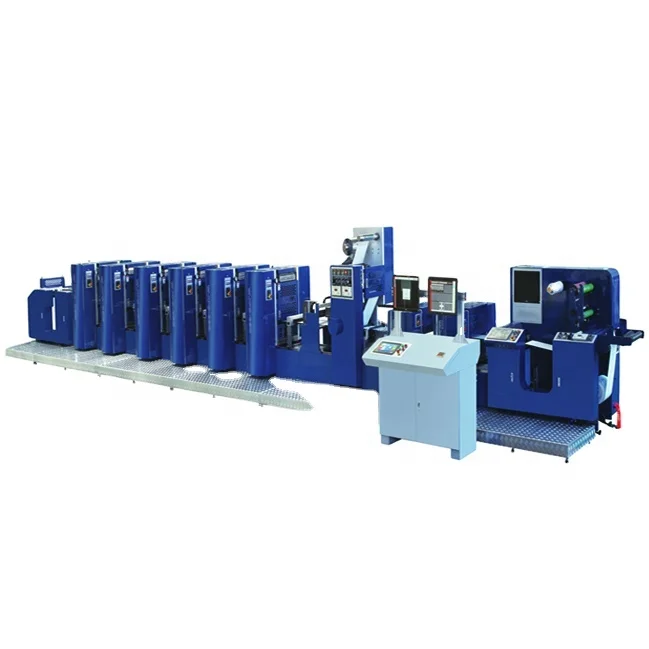 WJPS-350  4 Color Digital Paper Label China Manufacture Offset Printing Machine
