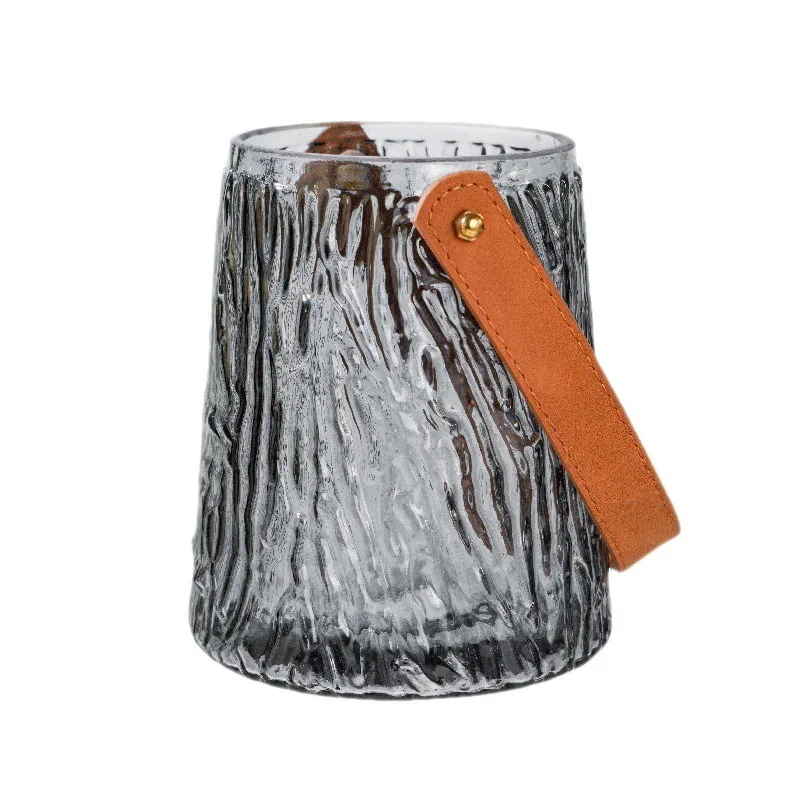 Hot Selling New Home Decor Product Fashionable Glass Handbag-Shaped Flower Bag Vase Premium Crystal Vase