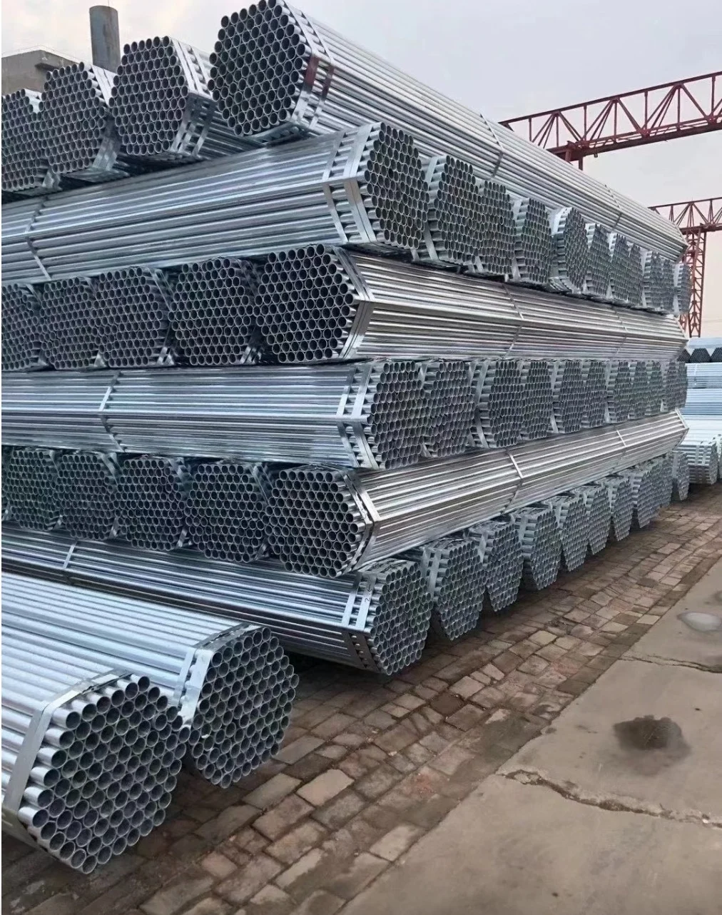 Welded galvanized gi iron steel pipe price from china factory