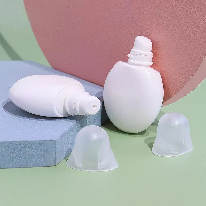 Customized 15ml Mini PE Small Bulb Lip Film Tube Lip Mask Bottle Foundation Liquid Bottle Lip Gloss Hose Plastic Packaging