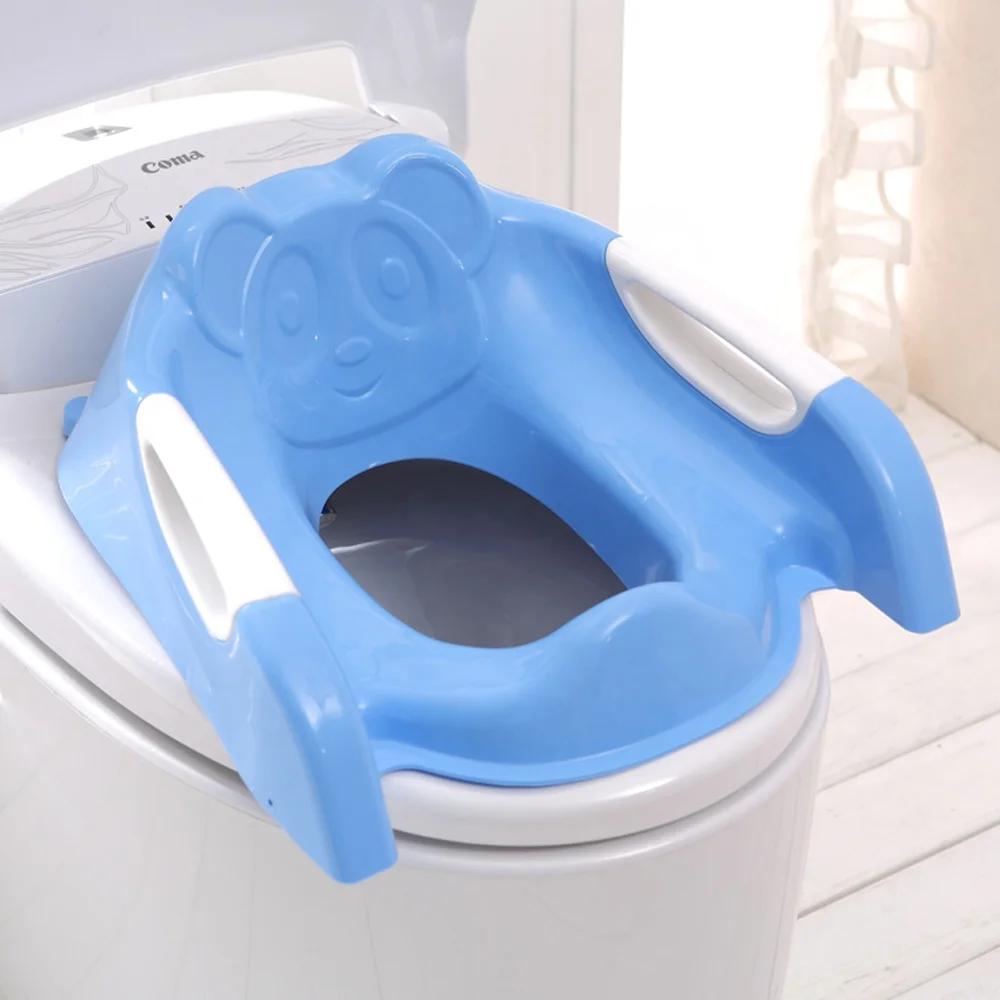 Factory sale kids toilet chair with ladder folding baby potty with step