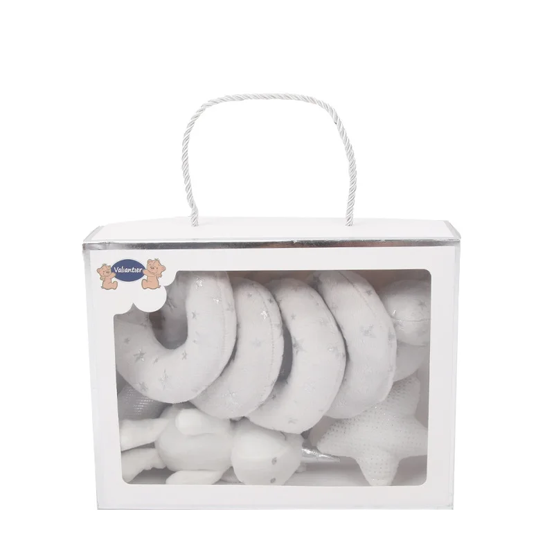 
Baby comfort fluffy bed around baby stroller pendant bed hanging multifunctional bed to comfort sleep educational toys 