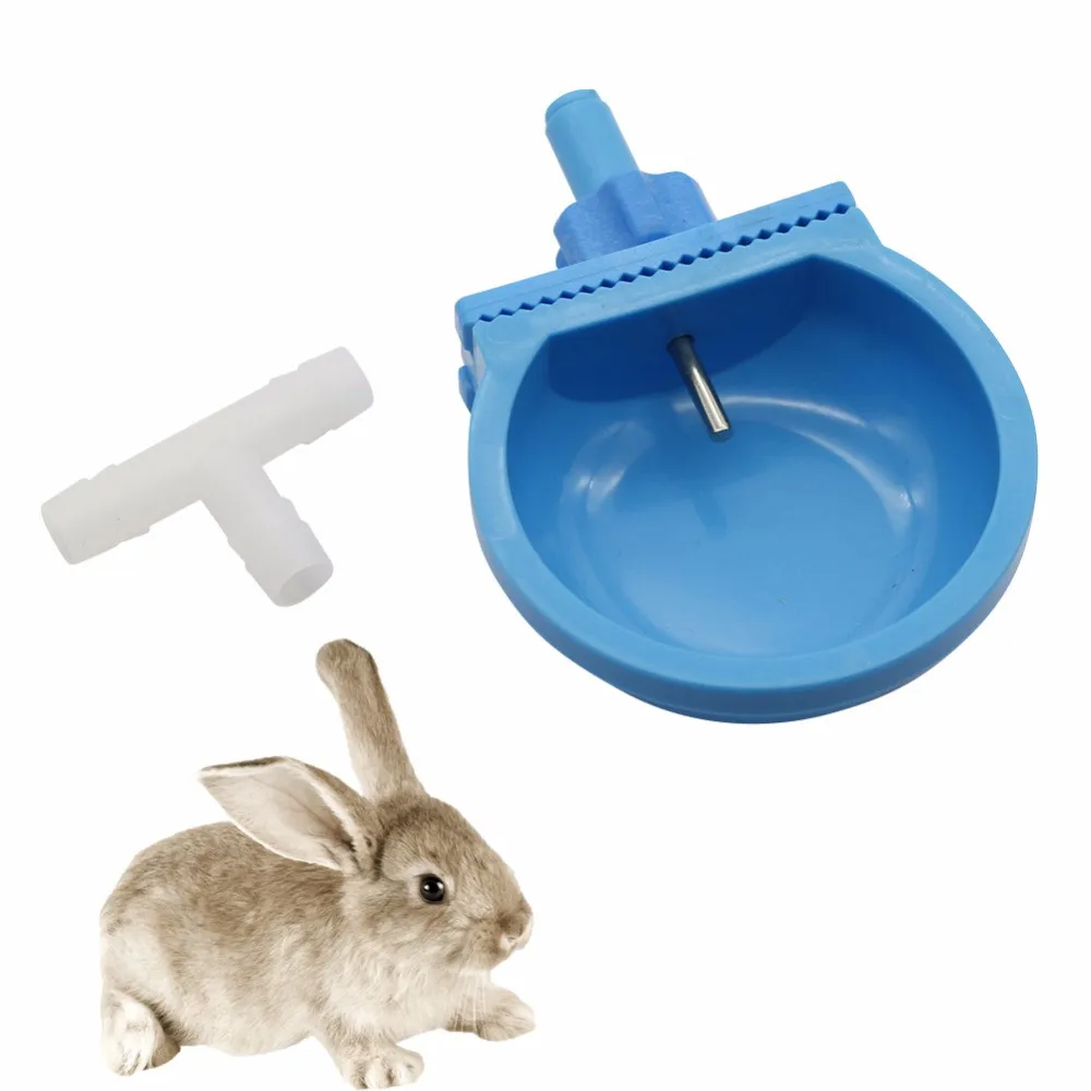 Rabbit Drinking Fountains Rex Rabbit Long Hair Rabbit Fox Mink Plastic Automatic Water Bowl