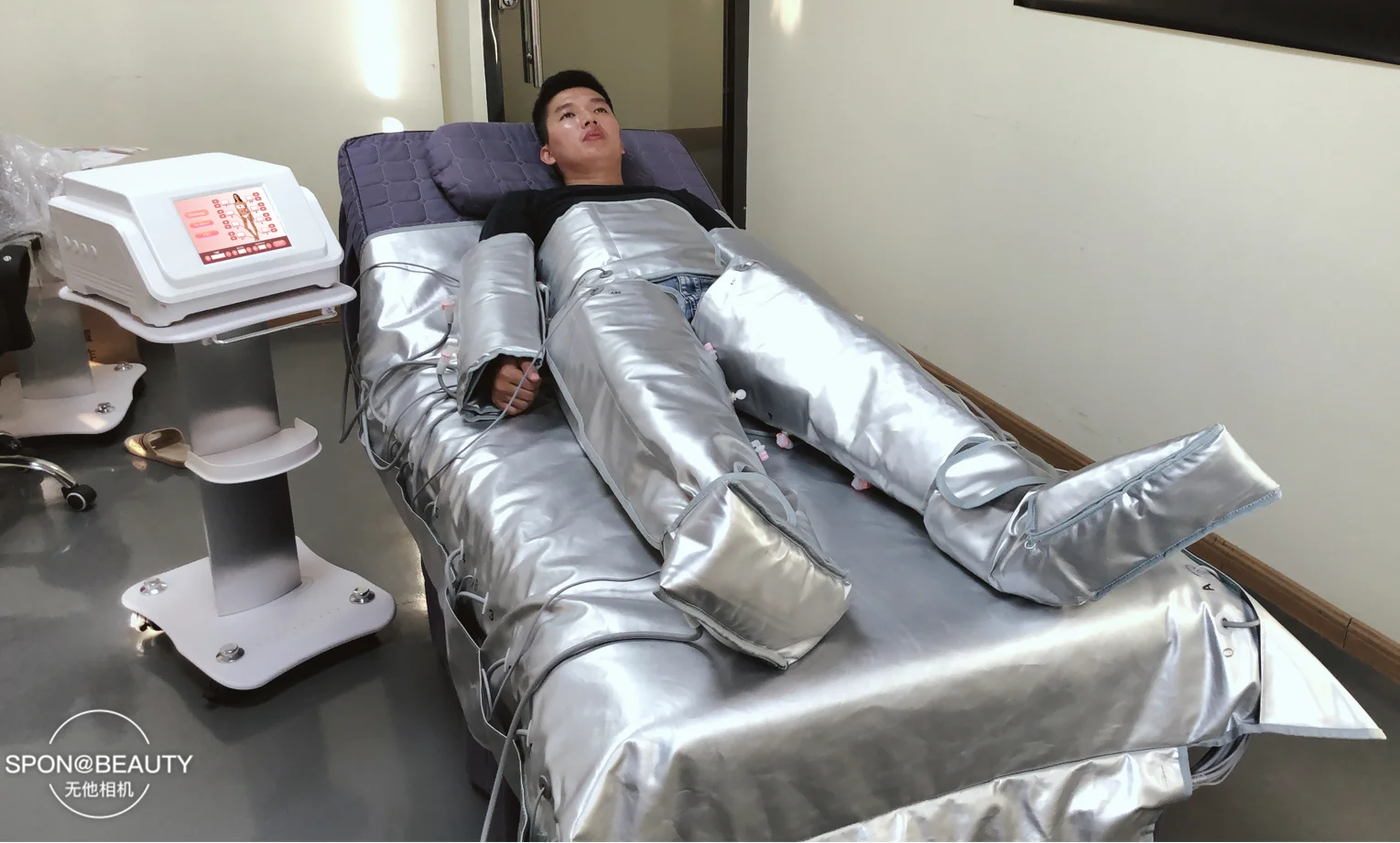 3 In 1 Infrared Pressotherapy EMS pressotherapy pants pressotherapie apparat machine