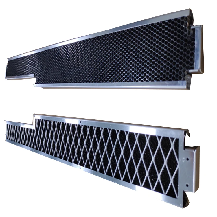 High quality Aluminum Polyurethane Foam Mesh Honeycomb core Nano Tio2 Photocatalyst Filter