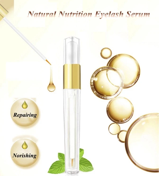 Inice eyebrow eye lash growth serum with logo brow eyelash  Keratin eyelash growth solution liquid, lash brow growth serum