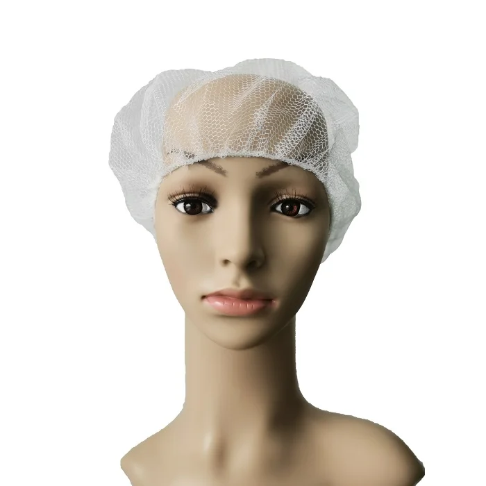 Disposable Black 19inch 24inch Nylon Hairnet Hair Nets For Wigs Invisible