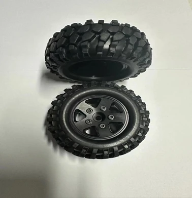 1/10 RC Rock aluminum Wheels and Tires  for Rock Crawling Car 2PCS  (P001 with 50009BL )