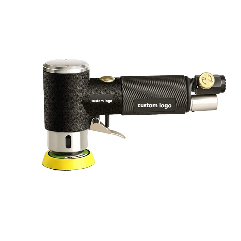 Pneumatic 1500 RPM Compressed Air Random Orbital Sander Mini Car Polisher with 25 mm 50 mm 75 mm Polishing Machines