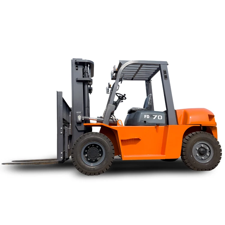 Sale Besla brand forklift 7 ton 8ton 9tons 10 ton hydraulic transmission diesel steel forklifts Japan Engine