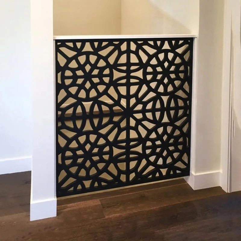 China factory Interior partition wall living room divider corten steel screens