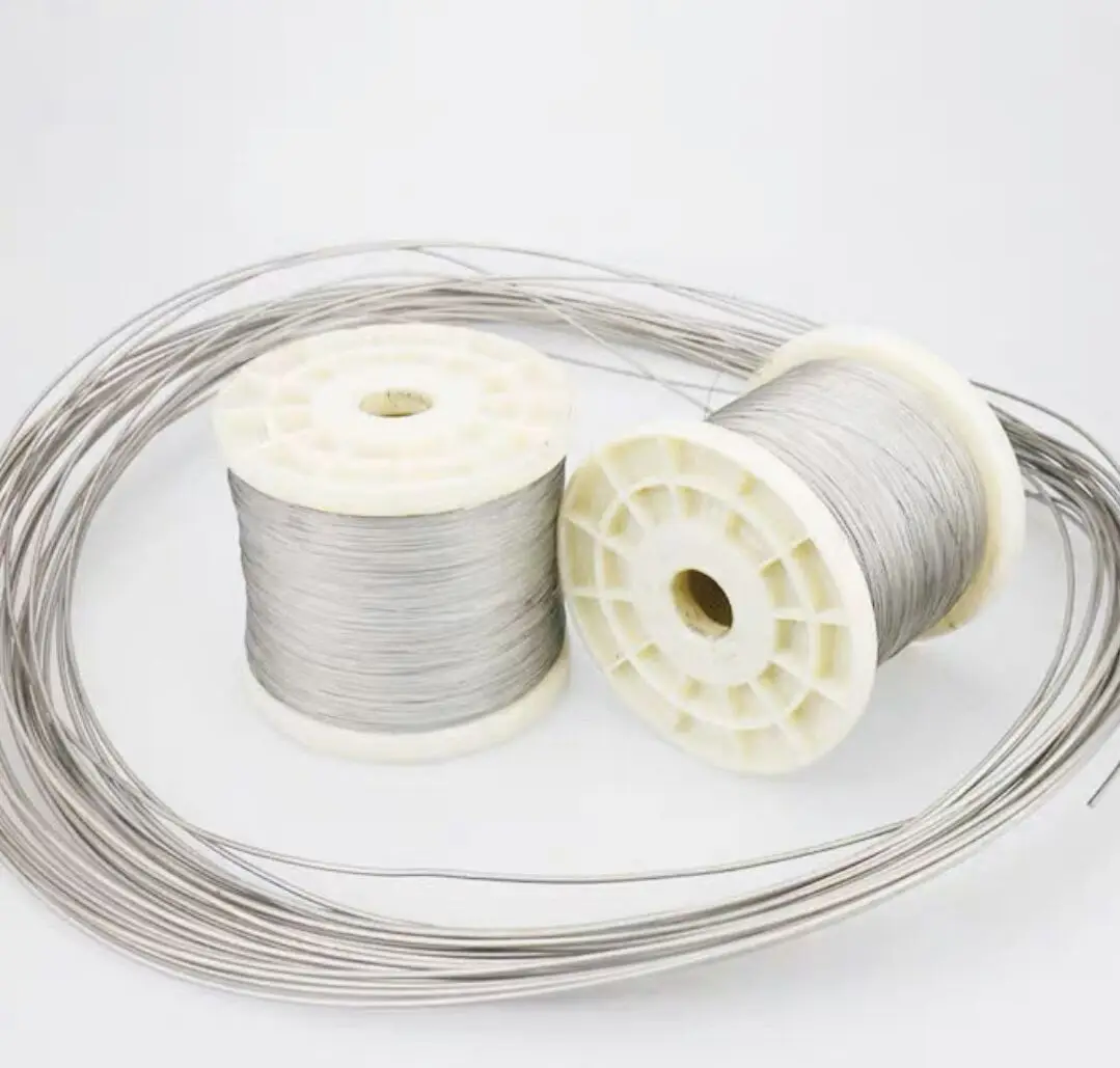 Fine wire 0.01mm titanium wire with high precision and elasticity for hanging tools