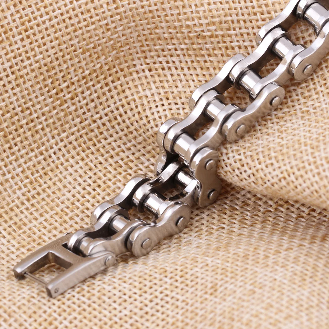 Fashion Jewelry Bracelets High Quality Ceramic 316 Stainless Steel Bracelet Men