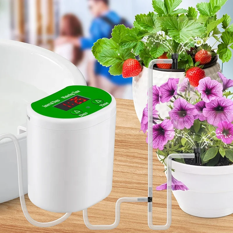 New Household Garden Watering Device With 12 Set Accessories Automatic Watering Planter Machine Watering Device