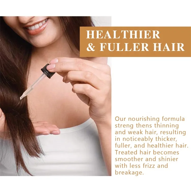 Private Label Ginseng Black Sesame Oil Regrowth Bald Hair Growth Oil Serum For Hair Loss Scalp Treatment