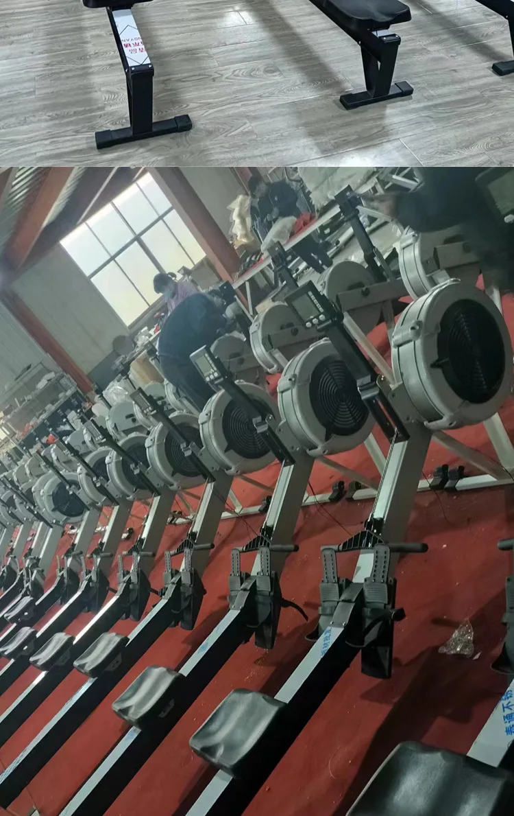 Wind resistance rowing machine C2 folding gymnast uses commercial fitness equipment intelligent resistance adjustment gym studio