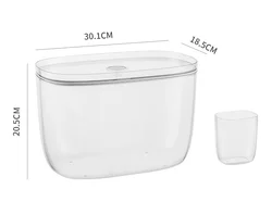Factory Direct Multi-functional Clear Plastic Grain Storage Box For Household
