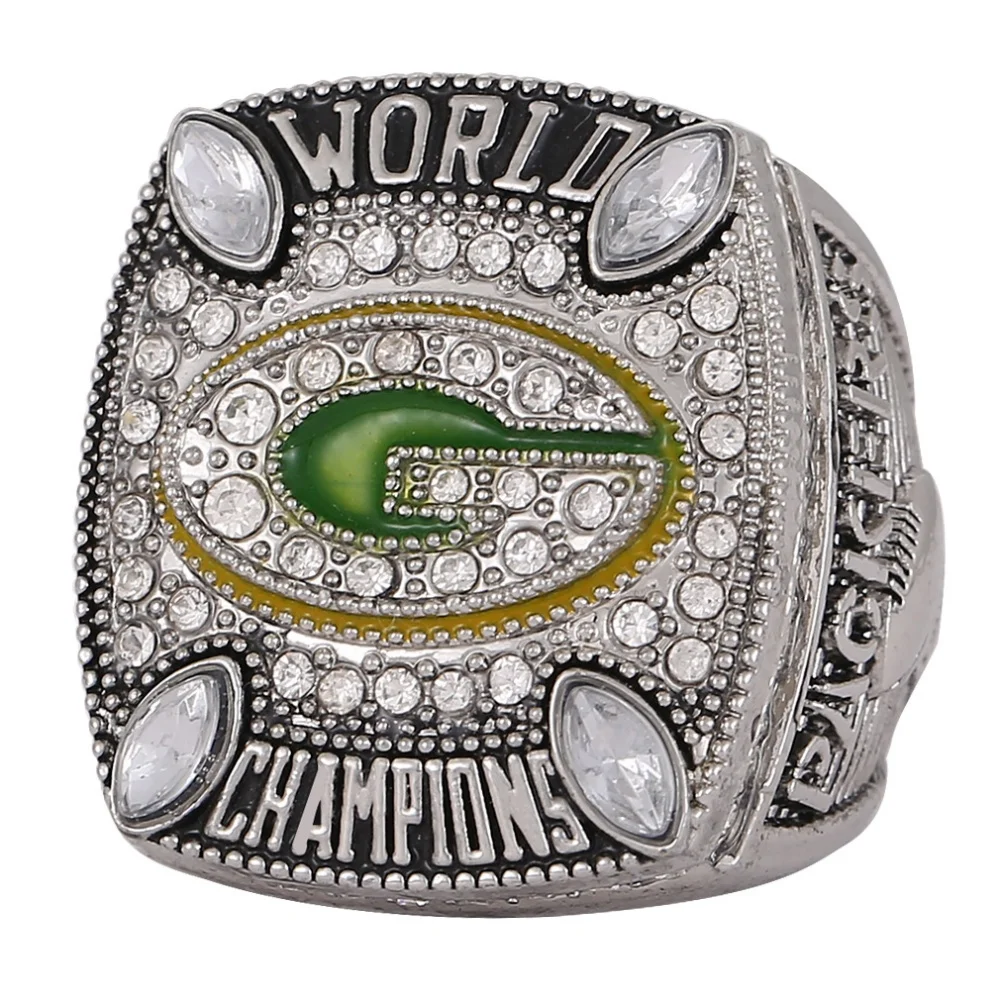Кольцо чемпионата 2011 по футболу зеленая бухта упаковщики NFL набор деревянных колец из сплава на заказ