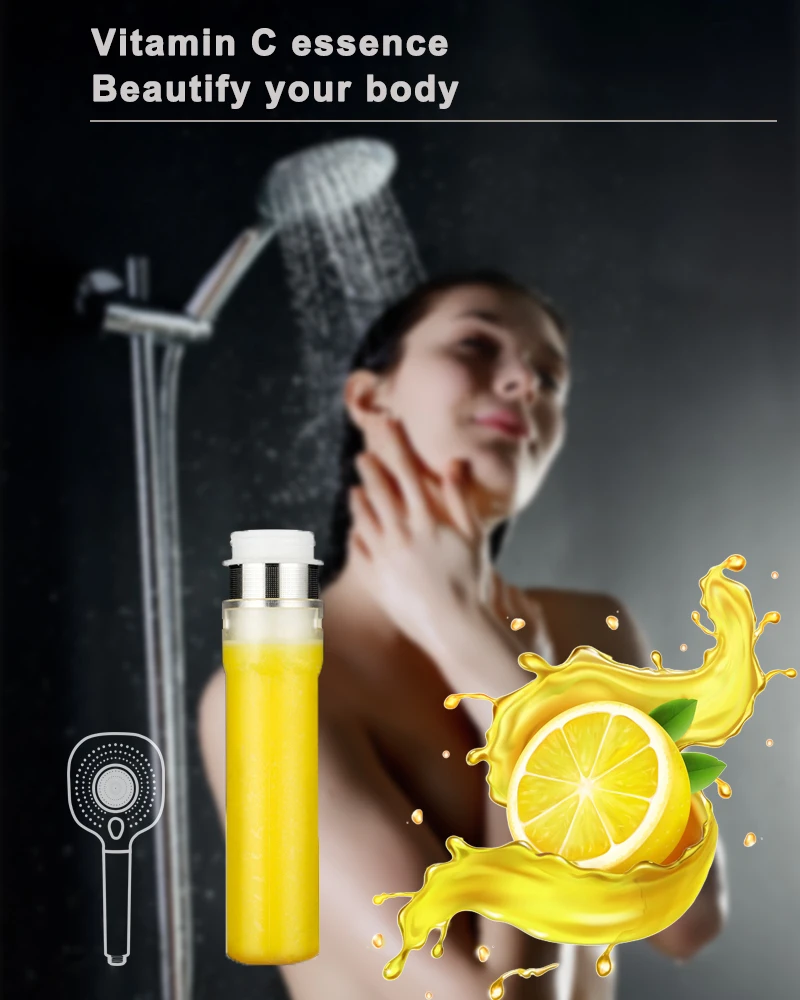 VC/ACF Filter Shower Head Replacement Aroma Korea Vitamin C Cartridge for Bath Showerhead refill Activated Carbon Filter