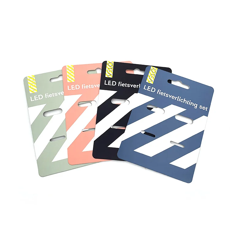 Wholesale Custom Slide Blister Insert Cards Packaging Slide Paper Card Customized Paper Blister Pack Insert Card