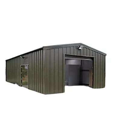 Customized Prefabricated Pole Barn Kits Building Steel Structure Warehouse Farm Shed