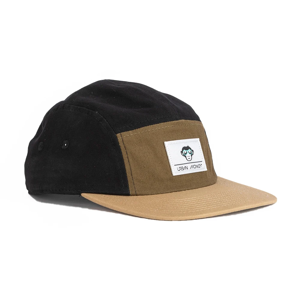 
custom logo wholesale high quality running sports cute kids 5 panel camp cap 