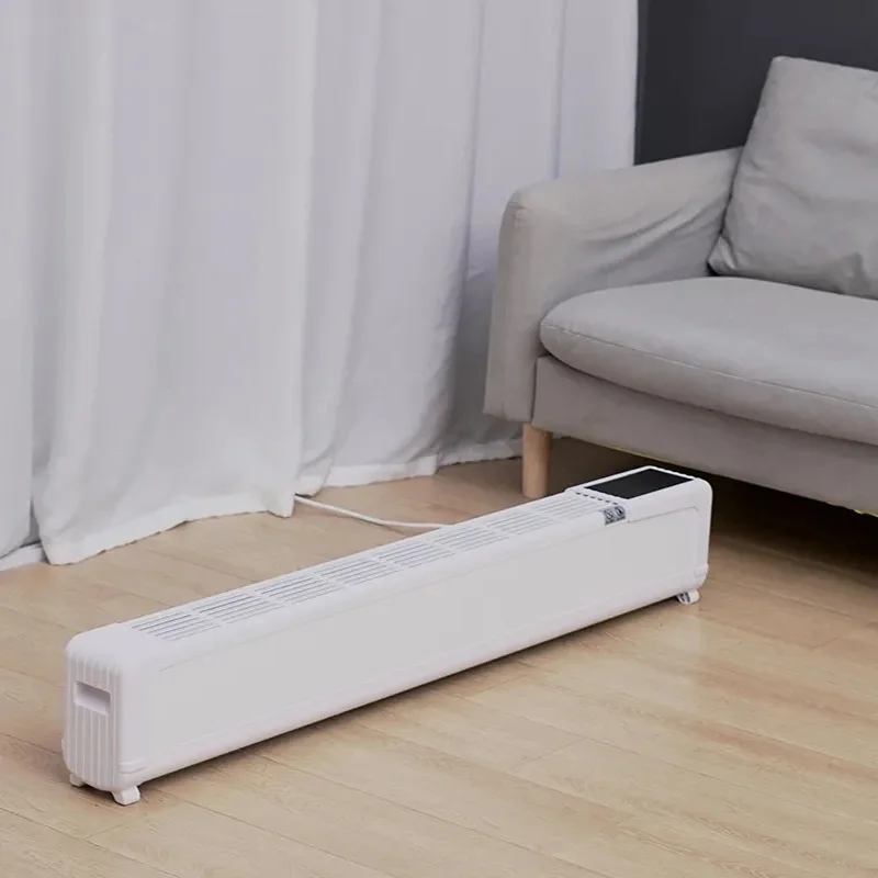 Two Power Setting Living Room Electric Heater Fast Floor Heating Room Electrical Smart Baseboard Convection Heaters