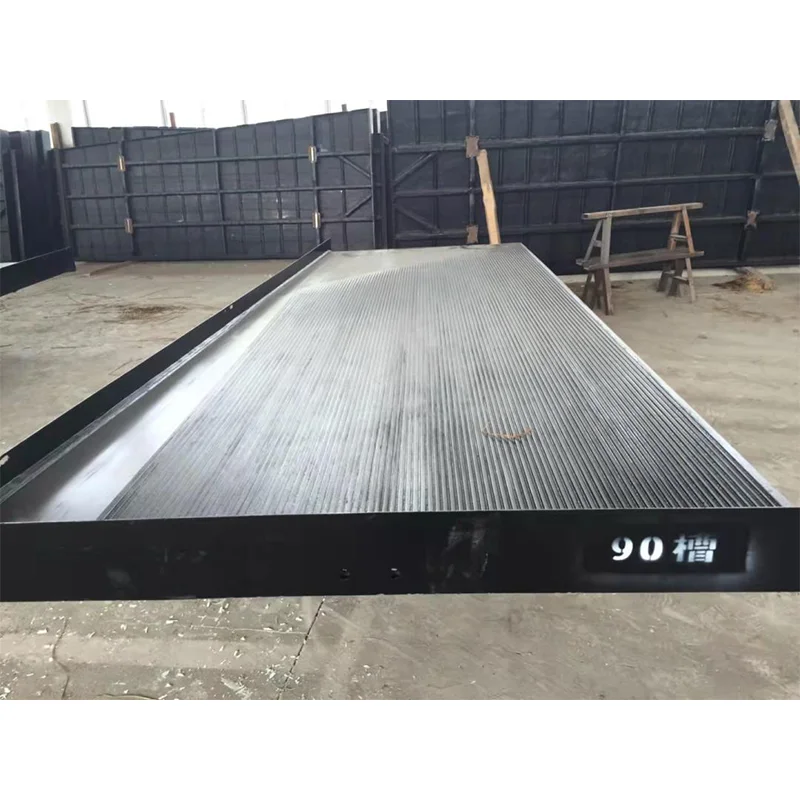 Mining Copper Separation Vibration Gold Concentrator 6s Shaking Table
