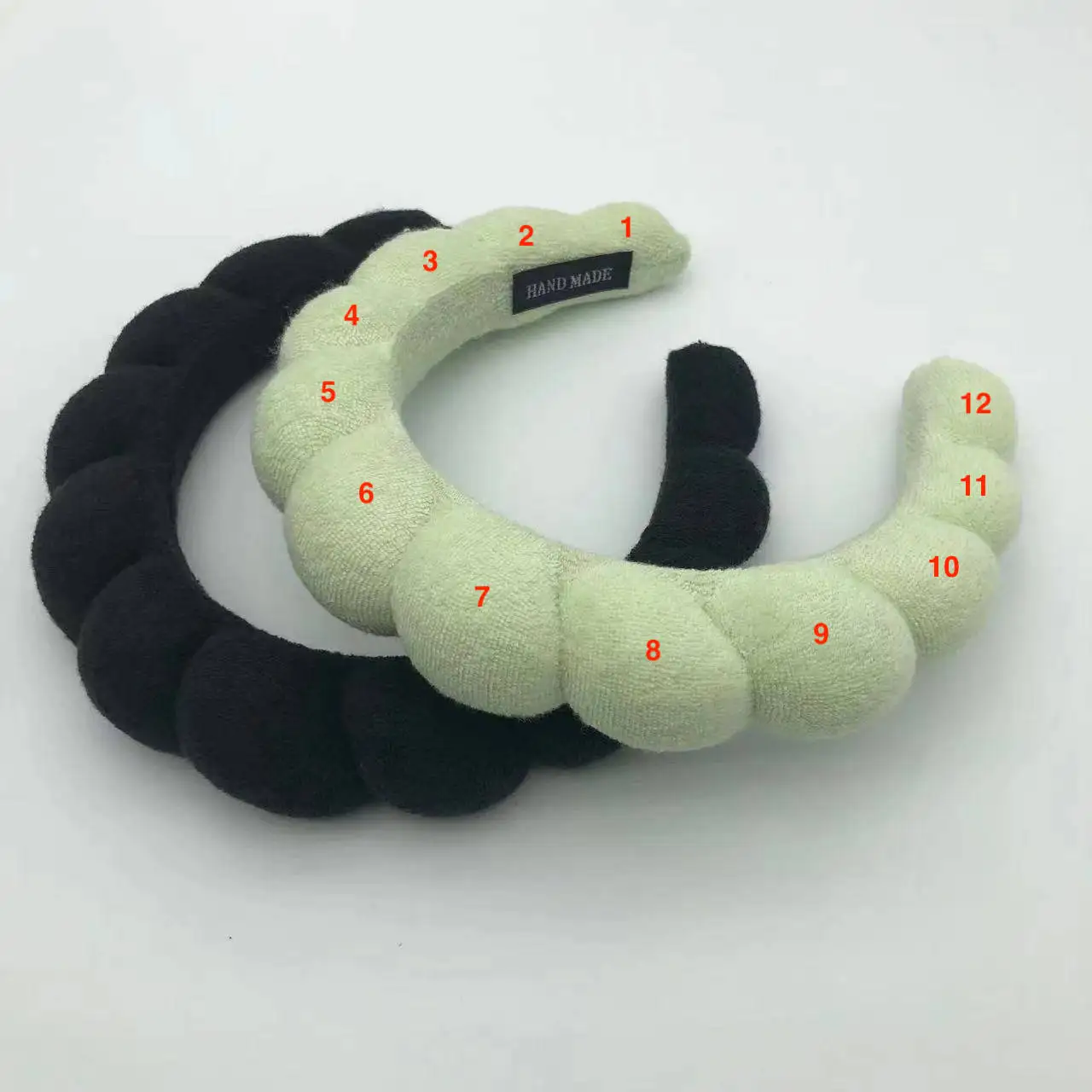 Europe and the United States popular twist sponge hair headbands towel flannelette head buckle twist new headdress