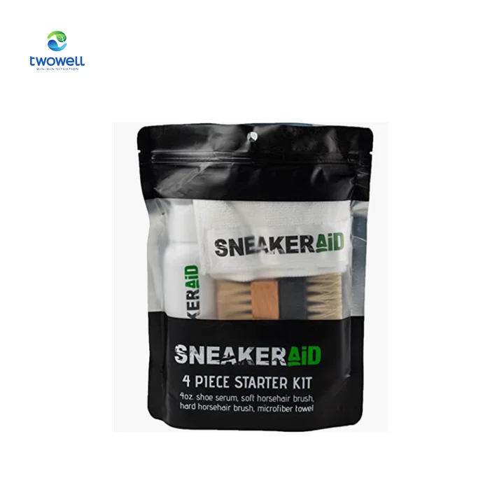 4 шт кроссовки очиститель мягкой щеткой Жесткие щетки и полотенце из микрофибры натуральные ингредиенты отлично подходит для всех цифровых обувь набор очищающих