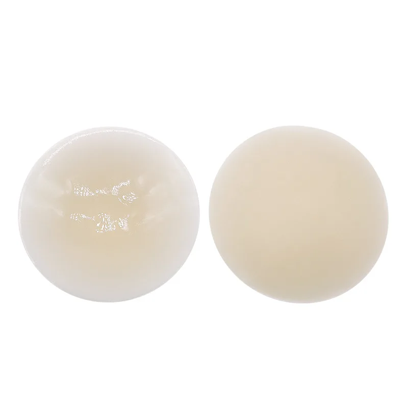 Ultra-Thin Breathable Silicone Nipple Breast Patch Anti-Protruding Areola Invisible Breast Tape Sports Bra Underwear OEM 8/10cm