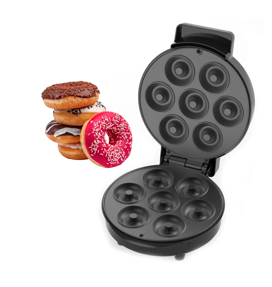 Multi-function Waffle Cone Makers Nonstick Homemade Ice Cream Cone Machines with Flower Waffle Sandwich Donuts Baking Plates