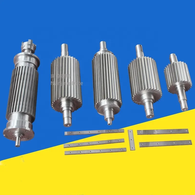 Dete Pelletizer Hob Cutter Round Cutter Carbide All Steel Pelletizer Sheet Roll Granulator Blade