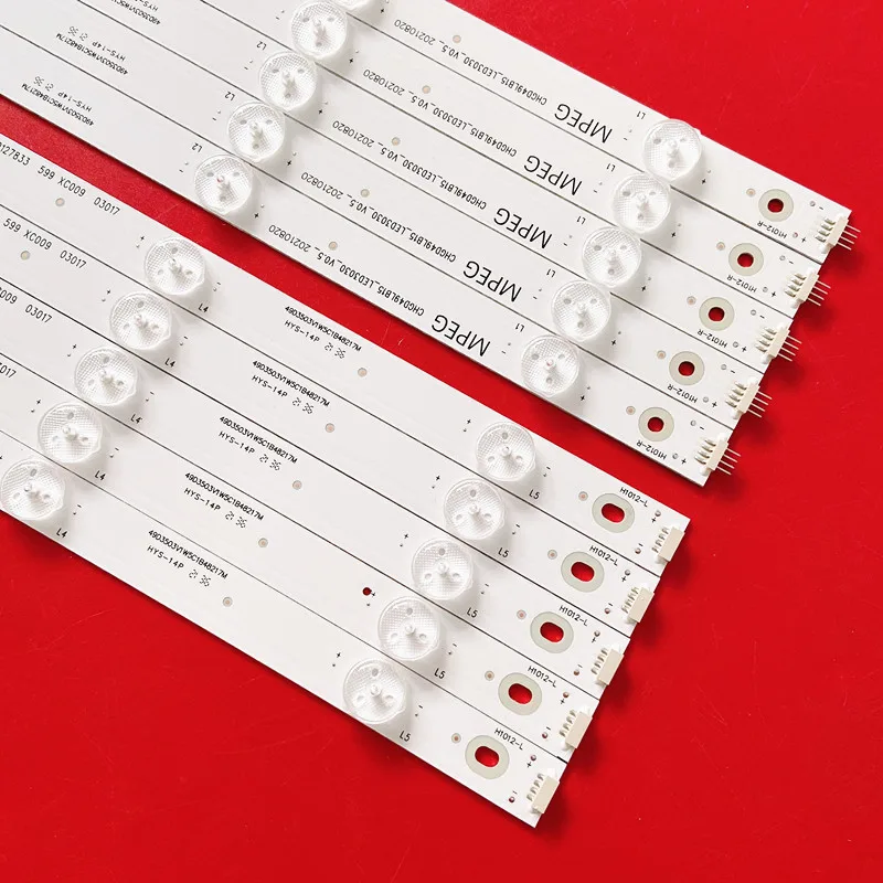 tiras led tv  49D2000 light bar UD49D6000I panel led CHGD49LB14-LED3030_V0.5_2 led backlight strip replacement for lcd tv