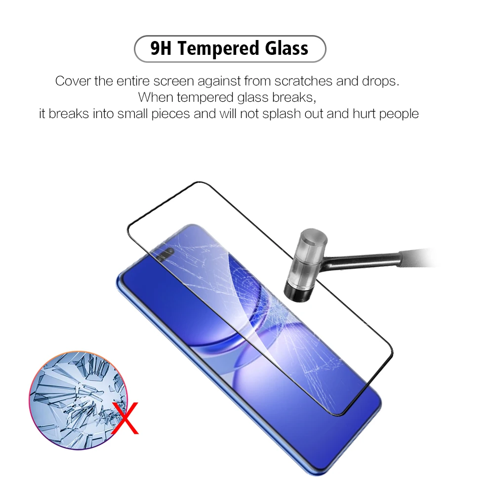 New Arrival Anti Blue Light Scratch Ultra Thin Explosion Resistant Mobile Phone Screen Protector Film For Huawei Nova 12 Pro