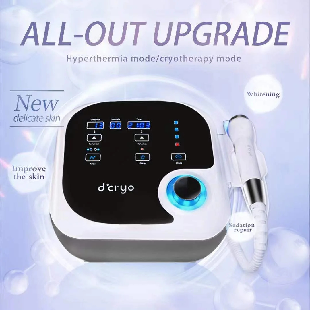 Dcryo no-needle mesotherapy lectroporation beauty equipment wrinkle remover skin tightening microcurrent face lift f