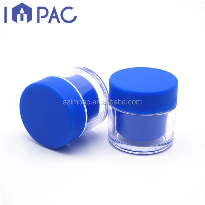 Private label cosmetics jar 15g 15ml for eyeshadow container packaging