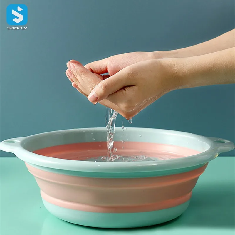 Wholesale Durable Plastic Wash Basin Hair Wash Basin Vegetable Fruit plastic Washing Basin