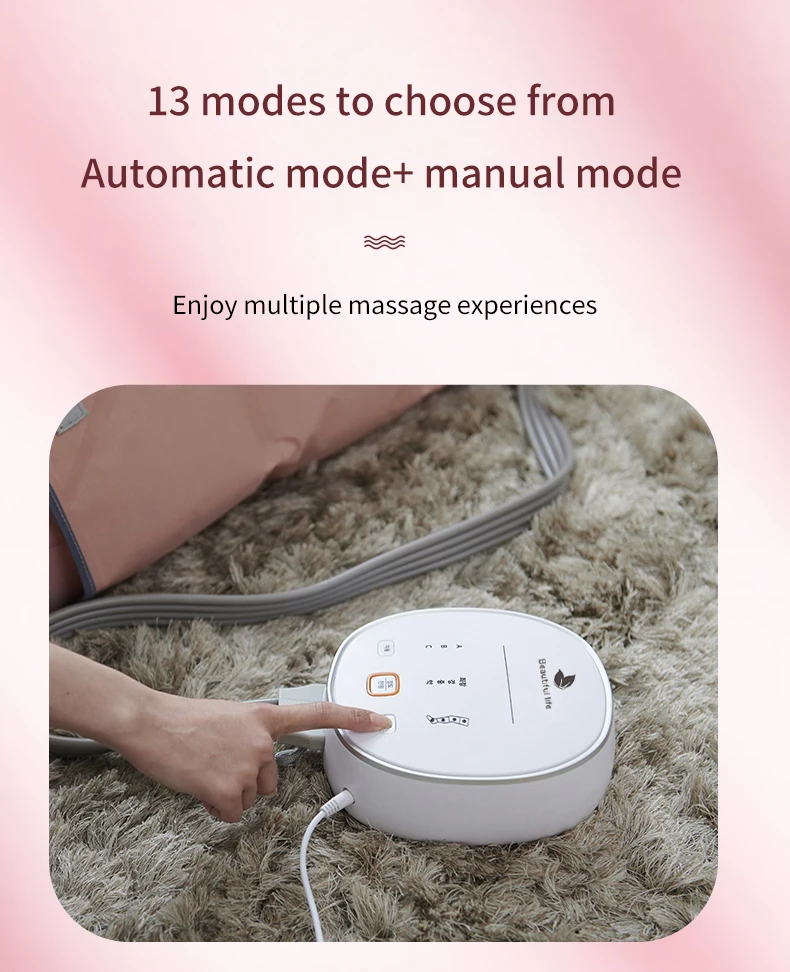 High Quality Dvt Pump Pneumatic Leg Massage Air Compression Boots For Blood Circulation