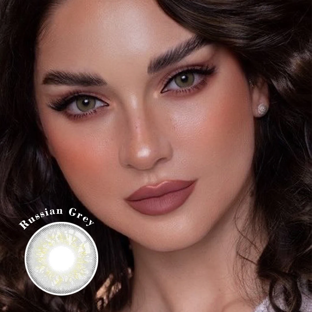 Wholesale cheap comfortable eye contact lenses yearly natural colored contact lenses manufacture contact lenses