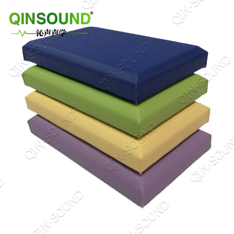 
2020 Qinsound glass fiber fabric acoustic panel production line fabric wall of fences for cinema  (1600133090457)