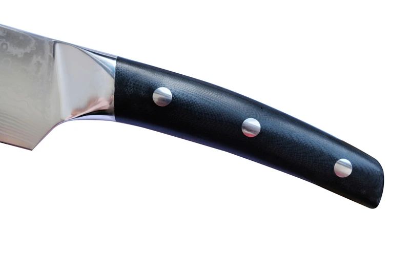 
Precision Cutting Chefs Knife Damascus 